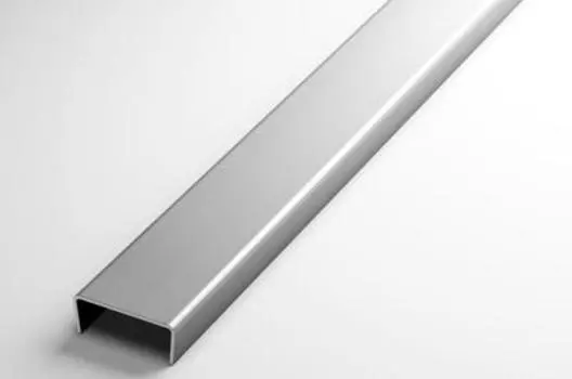 Профиль Лука ПП 25НСП.2700.001 разделительный для кафеля, 25ммх2700мм полированный нержавейка