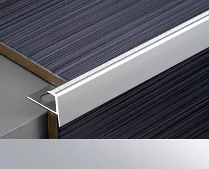 Профиль Лука ПУ 13-1.2700.01л серебро угловой 10ммх2700мм алюминий