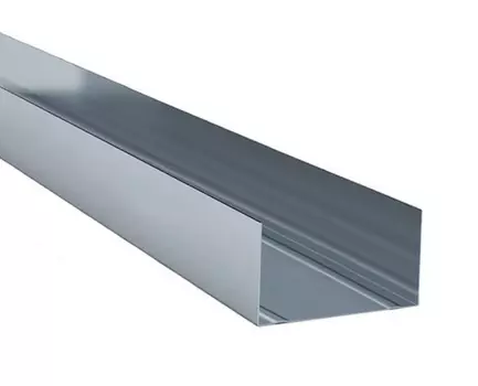 Профиль направляющий Профи 75*40 мм, L=3 м, 0,6 мм