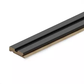 Профиль Старт МДФ Stella Beats De Luxe Black Lead 2700x66,5x16 (упак.4шт.)