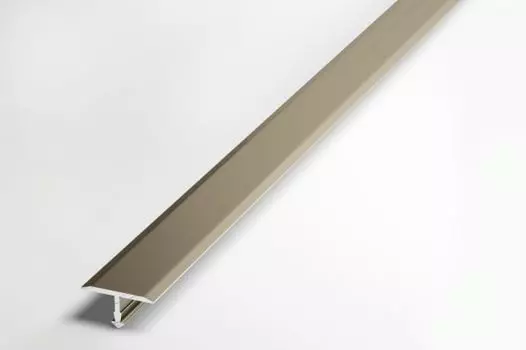 Профиль стыкоперекрывающий ЛС 10.2700.042л анод шампань