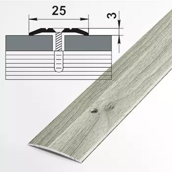 Профиль стыкоперекрывающий ПС 01.1800.R195