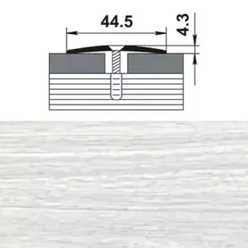 Профиль стыкоперекрывающий ПС 04.1800.106