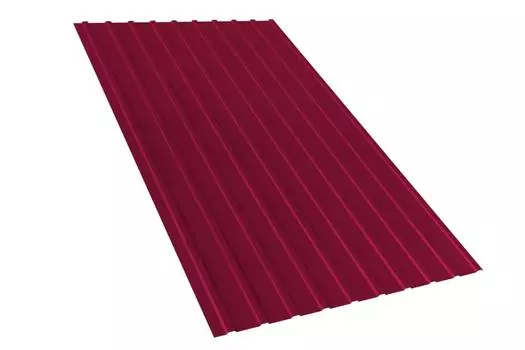 Профнастил С-10, 1,160*2 м*0,4 мм вино RAL3005