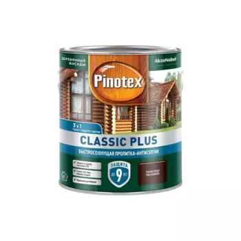 Пропитка-антисептик Pinotex Classic Plus 3 в 1 Палисандр 2,5л