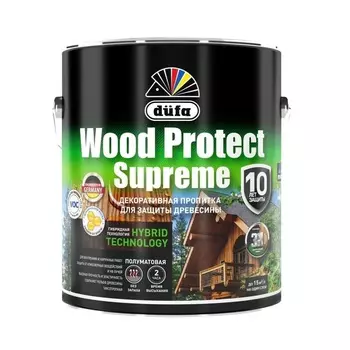 Пропитка "Dufa"WOOD PROTECT Supreme, горная сосна 2,5л