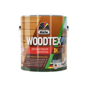 Пропитка "Dufa" WOOD TEX белая 3 л