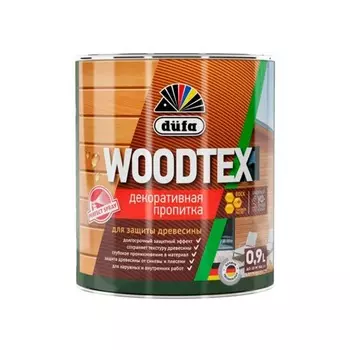 Пропитка "Dufa" WOOD TEX орех 0,9л