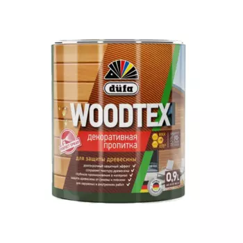 Пропитка "Dufa" WOOD TEX серая 0,9л