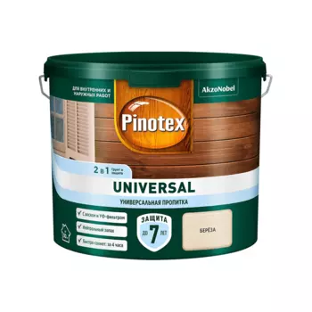 Пропитка Pinotex Universal 2 в 1 Береза 2,5л