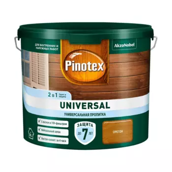 Пропитка Pinotex Universal 2 в 1 Орегон 2,5л