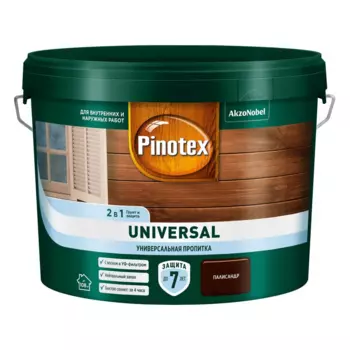 Пропитка Pinotex Universal 2 в 1 Палисандр 9л
