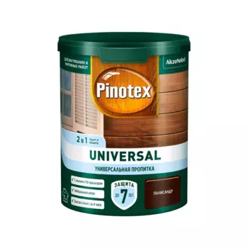Пропитка Pinotex Universal 2 в 1 Палисандр 0,9л