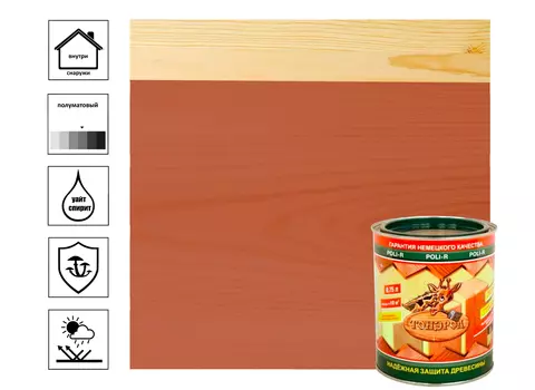 Пропитка ТОНЭРОЛ (3175) махагон 0,75л