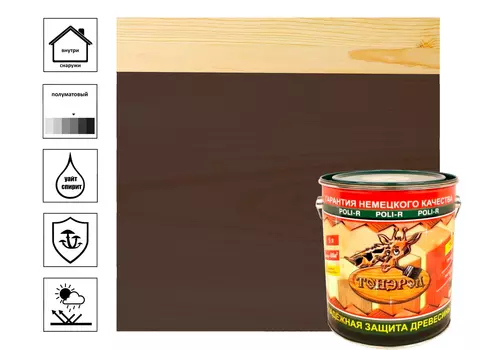 Пропитка ТОНЭРОЛ (8275) палисандр 2,5л