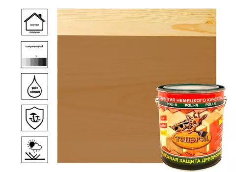 Пропитка ТОНЭРОЛ (8276) дуб 2,5л