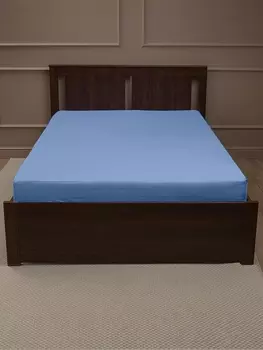 Простыня 160*200*20 LTBL Голубой