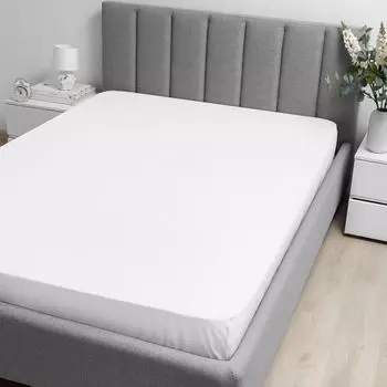 Простыня Волшебная Ночь 200х200 на резинке цвет белый