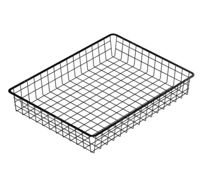 Проволочная корзина, цвет черный 555х410х85