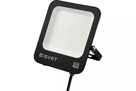 Прожектор "iSvet" USL-106 70W 6500K тм импульс драйвер черный