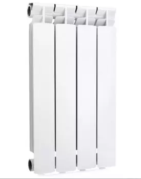 Радиатор алюминиевый литой OASIS PRO 4 секций, 500/80/4 (Россия)