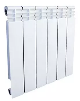 Радиатор алюминиевый ОАЗИС 6 секций, 500/96/6