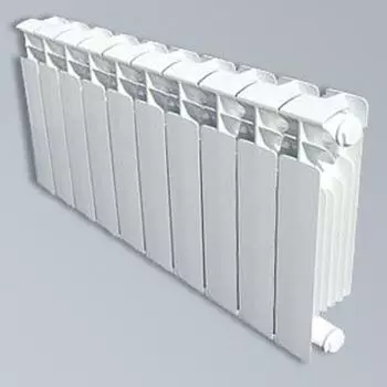 Радиатор биметаллический ОАЗИС 10 секций, 350/80/10