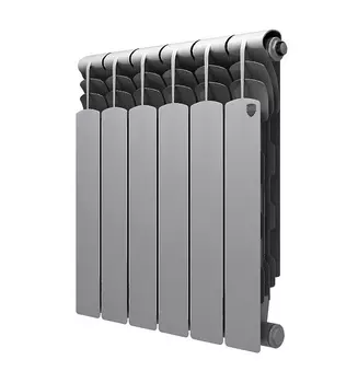 Радиатор Royal Thermo Revolution Bimetall 500 2.0/Silver Satin – 6 секц.
