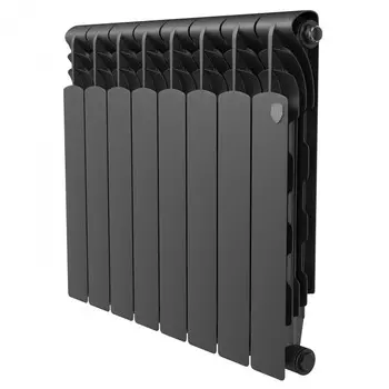 Радиатор Royal Thermo Revolution Bimetall 500 2.0/Noir Sable Black– 8 секций