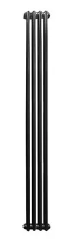 Радиатор Zehnder Charleston, 4 секций черный матовый