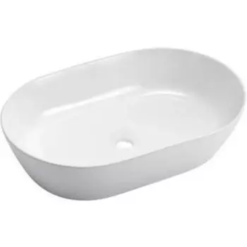 Раковина для ван. керамич. накладная овальная бел.(620*400*150мм) GT302