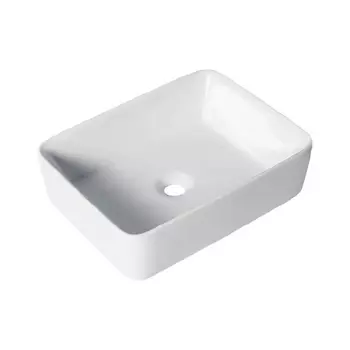 Раковина GT403 для ванной к столешнице, накладная, белый (480*370*130mm)