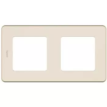 Рамка 2-постовая Legrand INSPIRIA слоновая кость