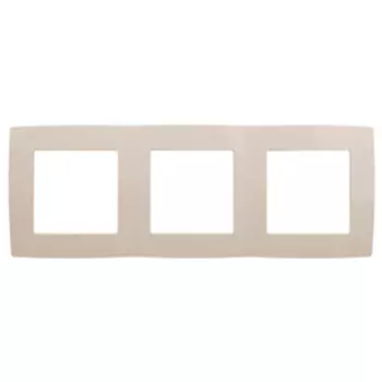 Рамка 3-местная Эра 12-5003-02 слоновая кость