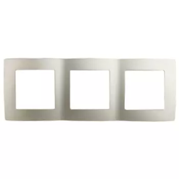 Рамка 3-местная Эра 12-5003-04 шампань