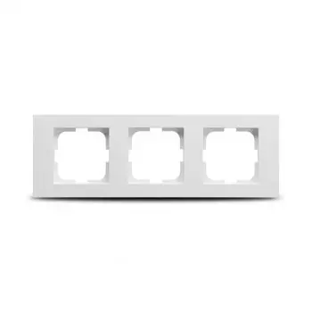 Рамка 3-местная OVIVO Grano белая
