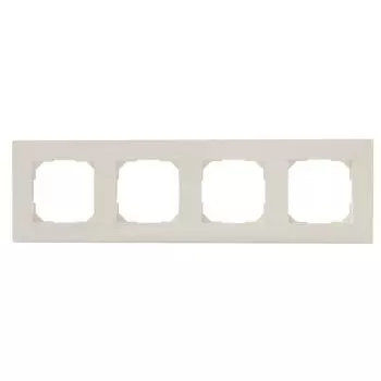 Рамка 4-местная TOKOV ELECTRIC Pixel TKE-PX-RM4-C02 универсальная бежевая