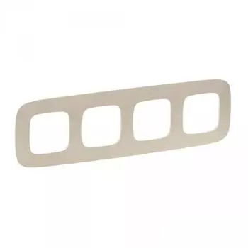 Рамка 4-постовая Legrand Valena ALLURE Слоновая кость