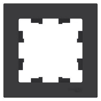 Рамка ATLASDESIGN 1-постовая, карбон