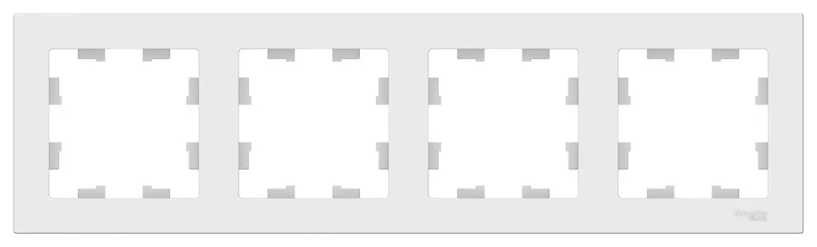 Рамка ATLASDESIGN 4-постовая, универсальная, белый