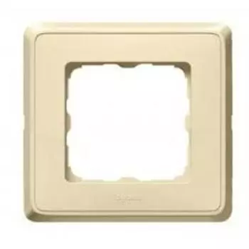 Рамка Legrand Cariva 1-постовая, слоновая кость