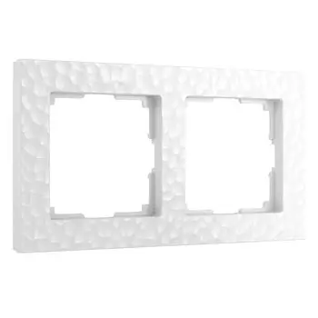 Рамка на 2 поста WERKEL Hammer W0022401 белый