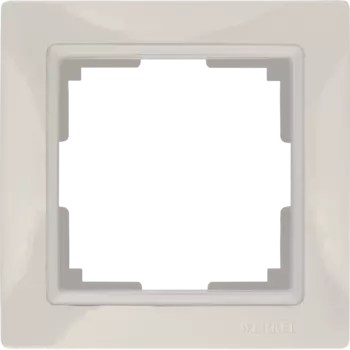 Рамка WERKEL на 1 пост слоновая кость, basic WL03-Frame-01