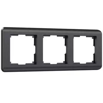 Рамка WERKEL на 3 поста W0032104 графит