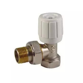 Регулирующий клапан для радиатора ручной угловой 1/2" CTM ТЕРМО