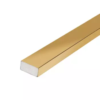 Рейка на стену 20х10х2900 Золотой