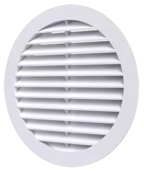 Решетка пластмассовая круглая без фланца A12RK