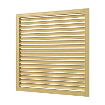 Решетка радиаторная П6060Р бежевая