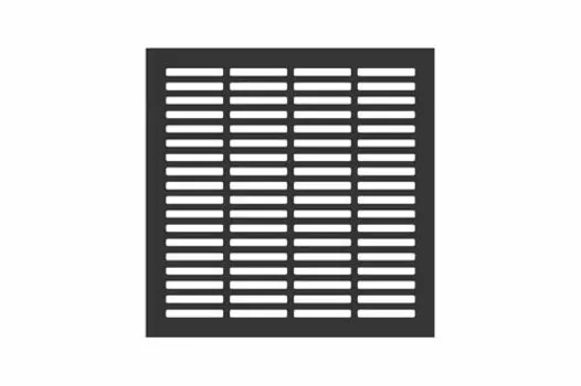 Решетка водоприемная к дождеприемнику PolyMax Basik 280х280х23 мм, пластик