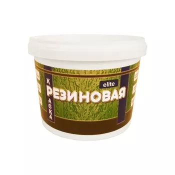 Резиновая краска Elite белая 2,5 кг